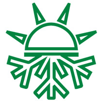 Grünes Icon für Klima von Steirertech.